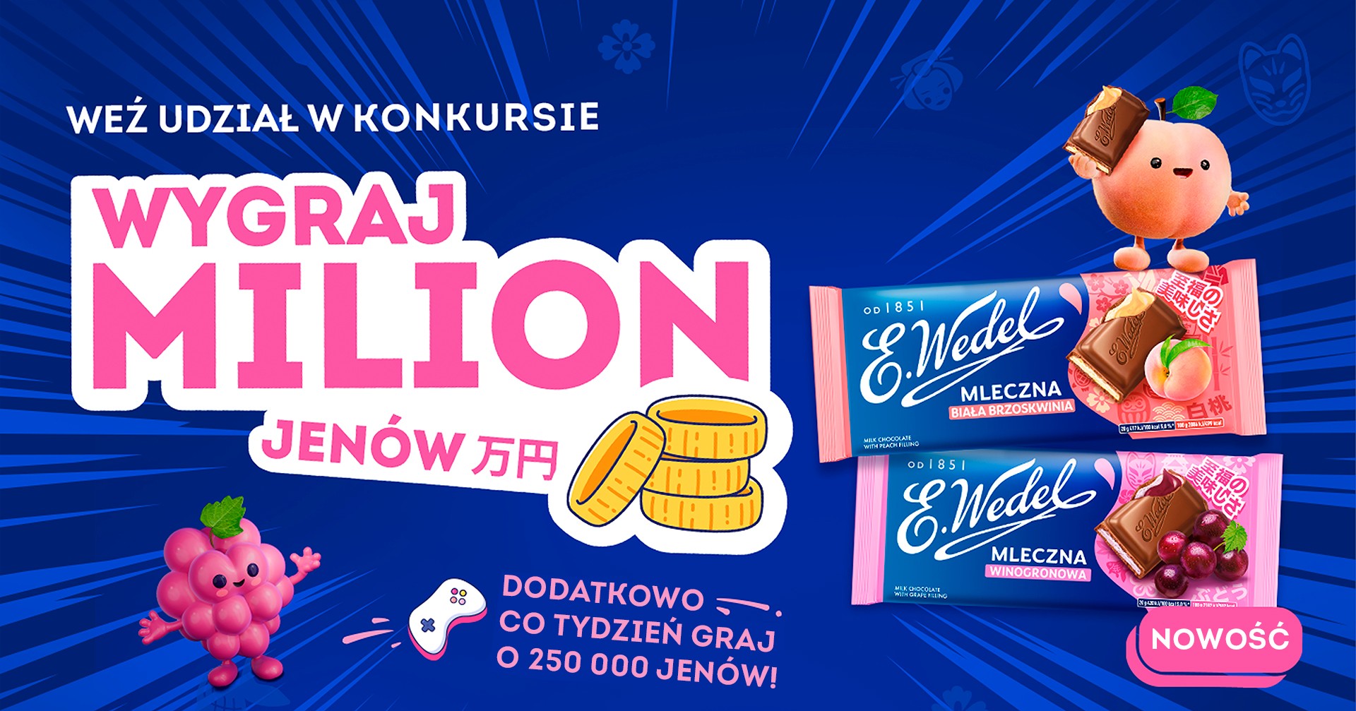 Weź udział w konkursie i wygraj milion jenów